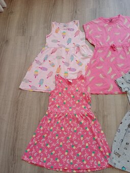 Letní šaty, vel. 122-128 - 2