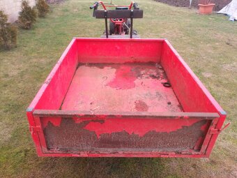 Malotraktor Briggs & Stratton Industrial Plus + vozík + přís - 2