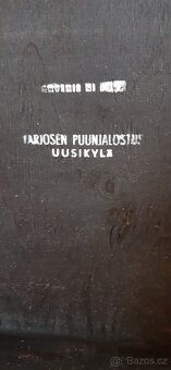 Finské dřevěné houpací křeslo - 2