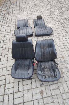 BMW e30 touring kožené sedačky sedadlá - 2