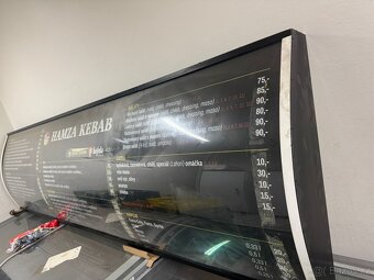 Electricity  reklama/Menu board - 2