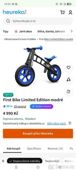 Odrážedlo First bike - 2