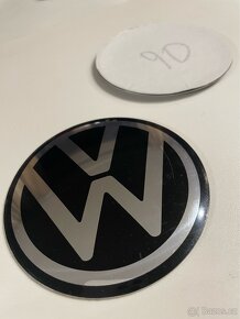Středové pokličky / samolepky alu kola VW NEW 90 mm - 2
