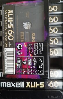 Prodám 10x audiokazety Maxell XLII-S60 - 2