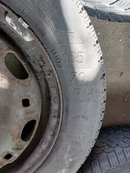 Disky a gumy škoda fabia 1 , 4 ks - 2