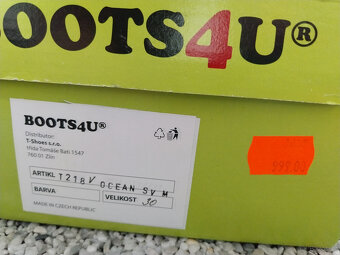 Kožené boty BOOTS4U vel. 30 - 2