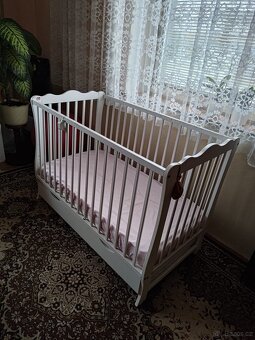 Dětská dřevěná postýlka - 2