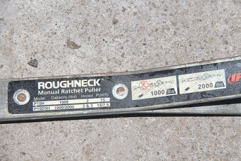 Kladkostroj s ráčnou Roughneck p15h - 2