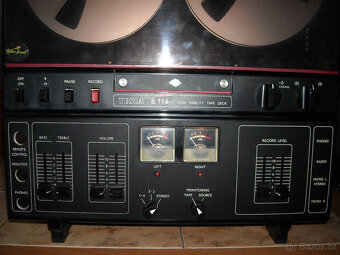 Kotoučový magnetofon B-116 Hi-fi TOP STAV - 2