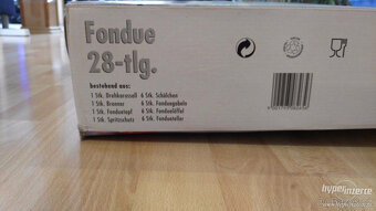 NOVÁ Domestic 28 dílná sada na fondue - 2