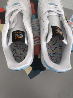 AirForce1 bílé barevné - 2