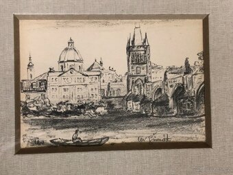 Prodám obraz- Lev Šimák, Praha - 2