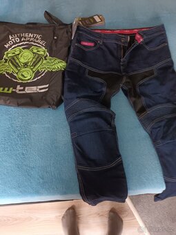 Moto jeans kalhoty - 2