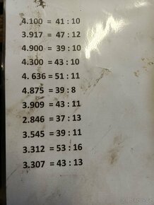 Diferenciály Mitsubishi různé poměry (na dotaz) - 2