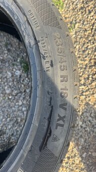 Prodám pneu continental 235/45 R18 - 2
