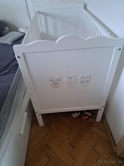 Postýlka s komodou a prebalovacim pultem - 2
