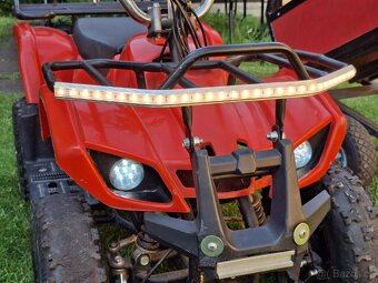 Dětská elektrická čtyřkolka 800W motor + výklopná vlečka. - 2