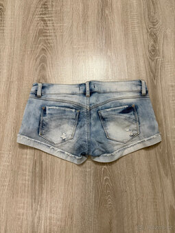 TALLY WEIJL STYLOVÉ KRÁSNÉ ŠORTKY JEANS S,M 💪🏽❤️ - 2