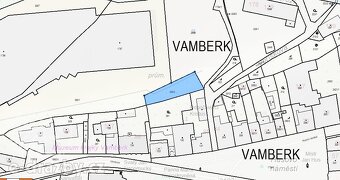 Pozemek o výměře 516 m2, Vamberk, ev.č. 001L2507P - 2