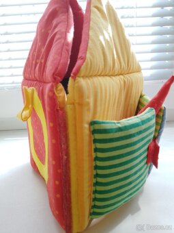 HRAČKY PRO NEJMENŠÍ TEXTILNÍ - DOMEČEK, ZNAČKA HABA - 2