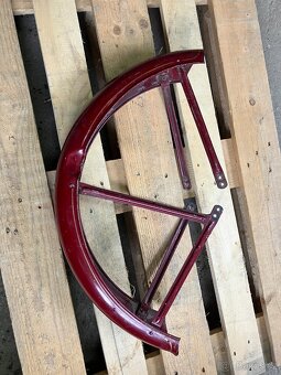 přední blatník Jawa pérák, originál - 2