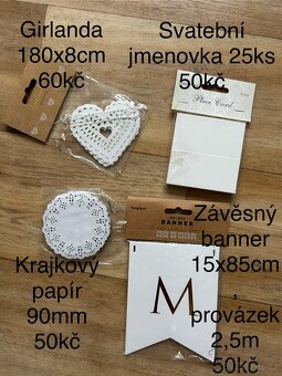 Svatební dekorace - 2