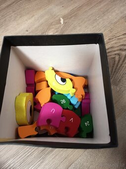 Puzzle dřevěné sova - 2