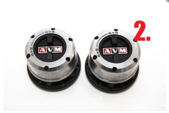 Volnoběžné náboje - Nissan Patrol, Korando, Jimny atd. - 2