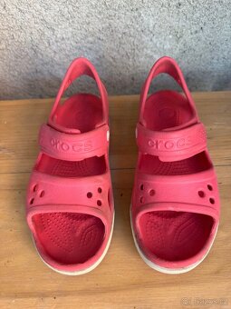Crocs dívčí letní boty, vel. J2 - 2