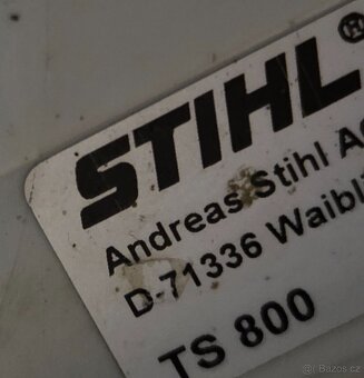 Stihl TS 800 rozbrusovaci pila beton asfalt - 2