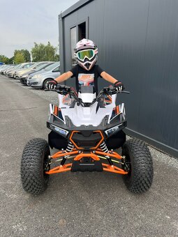 Dětská čtyřkolka FUN 125cc 3G8 - bílo oranžová model 2026 - 2