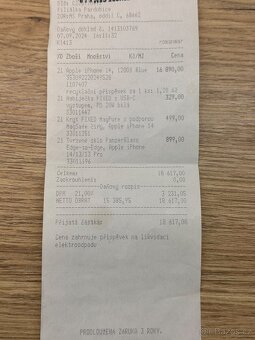 iPhone14 Záruka půl roku - 2