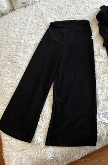 Černý set sako + kalhoty - 2