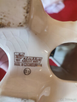 Retro porcelánové hodiny - 2