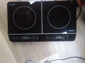 Indukční dvouplotynkovy vařič Vigan - 2