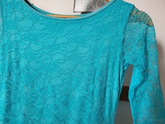 Společenské šaty pro standardní tanec - modré - 2