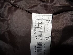 hnědý zimní kabát/bunda vel. S - 2