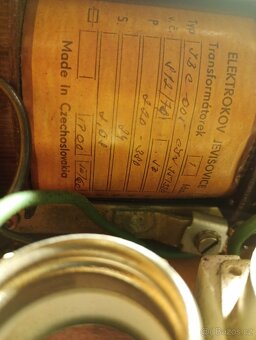 Vačkový spínač, spouštěč motoru, skříň JBC 005 - 2