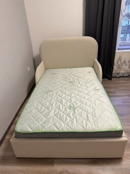 Předmět: NOVÁ postel 120x200 s úložným prostorem + matrace ( - 2