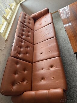 Gauč, křesla, stůl a komoda na tv - 2