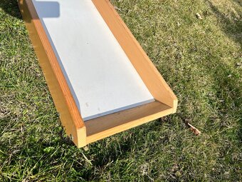 Dřevěná dětská klouzačka do interiéru - 2