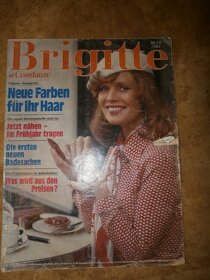 časopisy v němčině BRIGITTE z roku 1974 - 2