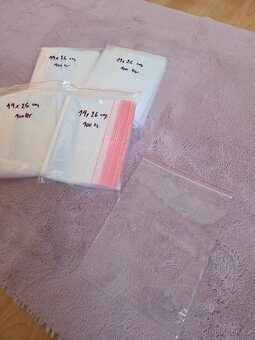 Zip sáčky - 19x26 cm - 400 ks - 2