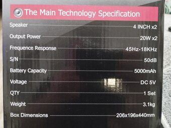 BT reproduktor a karaoke - 2