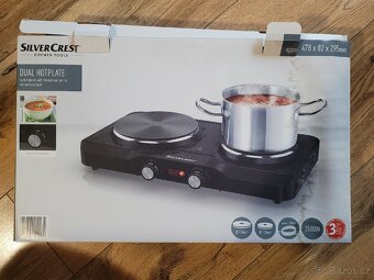 Dvouplotýnkový vařič nový nepoužitý - 2