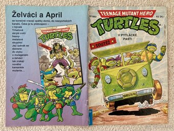 Želvy Ninja (Turtles) komplet 1992-1993 TOP stav - 2
