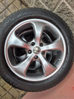 5x114, 3 17" ALESSIO, NOKIAN 225/55/17 - 2