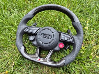 KARBONOVY VOLANT AUDI so ŠTART/STOP DRIVE SELECT - 2