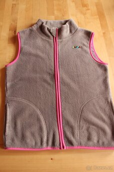 Dívčí medvídková vesta Pidilidi - vel. 152 - 2