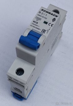 Instalační jistič SCHRACK AMPARO 10kA, B 2A, 1P - 2
